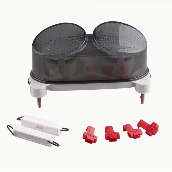 

led taillight for ninja zx6r zx9r 1998-2002 smoke light w/ turn signal1