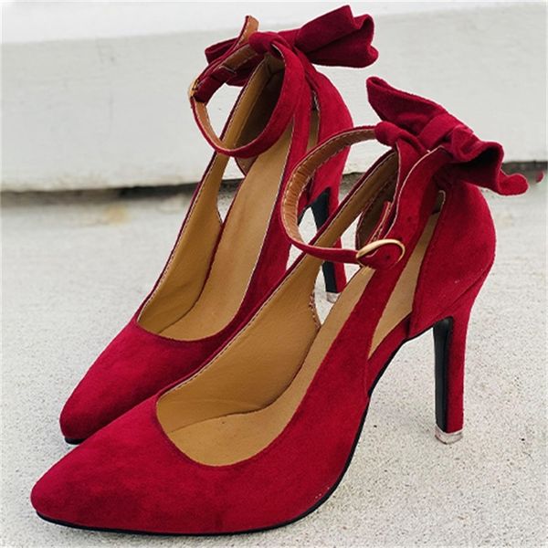 

2021 new female heels spring wedding shoes size r5i5 f0l0, Black