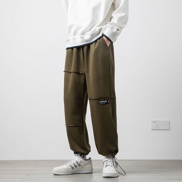 

men's trousers 2021 spring and new winter thin size m-5xl hare pants clothing mjfg, Black