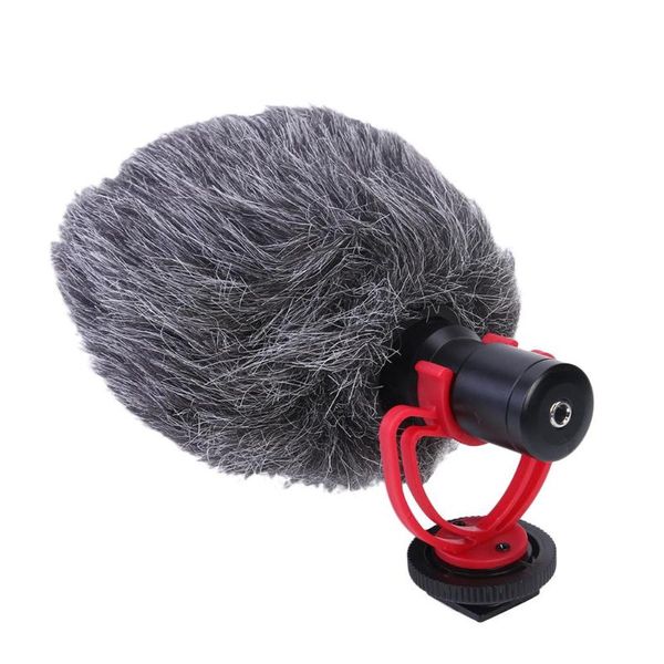 

condenser microphone stereo conference interview mic small and light heart-shaped portable for dslr camera camcorder