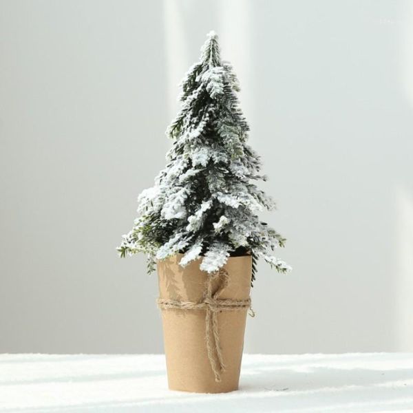 

christmas fashion decoration desknon-toxic diy artificial snow christmas tree1