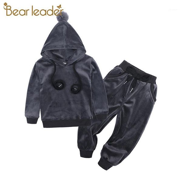 

bear leader new girls clothing sets children clothing autumn winter toddler girls clothes 2pcs outfit kids suit for boys clothes1, White