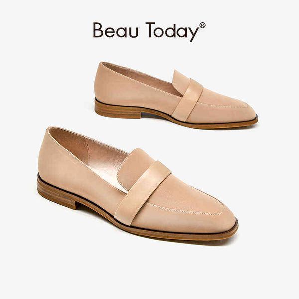 

women's leather casual shoes without shoelaces flat handmade 27193 2 9, Black