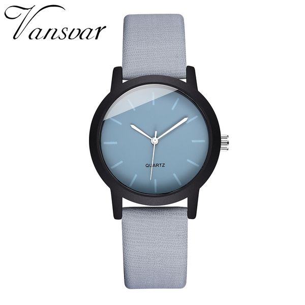 

fashion simple creative geometric round belt womens quartz watchs designer watches women luxury relojes, Slivery;brown