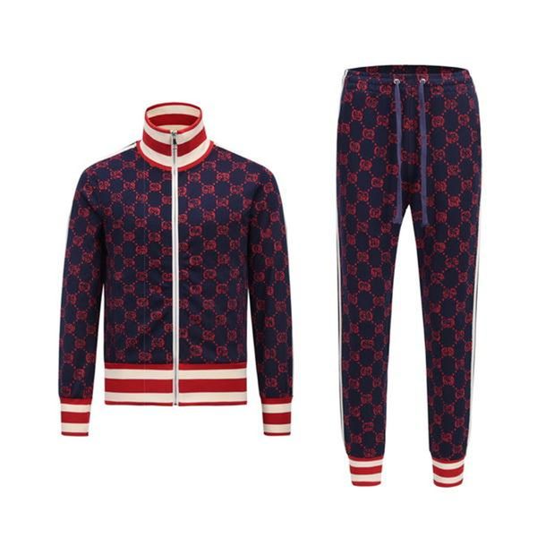 

20 mens fashion new men tracksuit sweat suits sports suit men hoodies jackets tracksuits jogger suits jacket pants sets, Gray