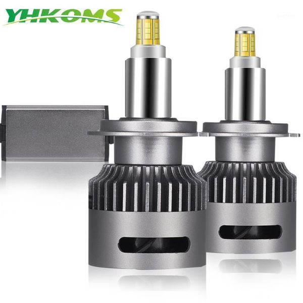 

yhkoms 2 pcs 20000lm canbus h7 led car headlight h1 h8 h9 h11 led bulb 9005 9006 9012 3d automotive fog lights 12v1