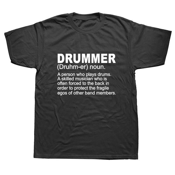 

drummer definition funny t-shirt mens short sleeves oversized streetwear hip hop printed t shirts tees sport hooded sweatshirt hoodie
