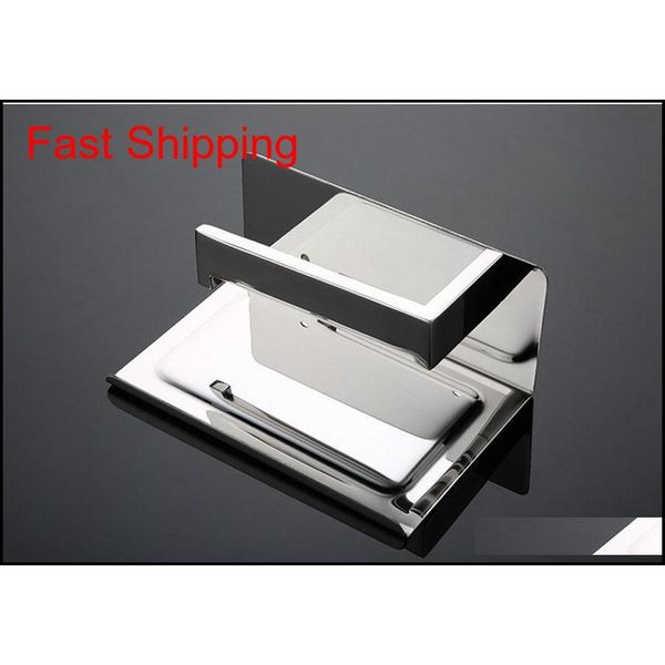 

brushed gold sus304 toilet paper holder with shelf bathroom hardware accessories tissue holder black / qyleiy packing2010