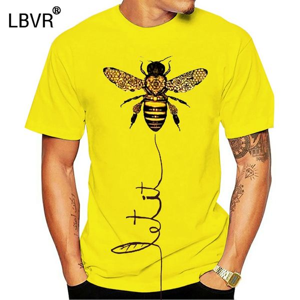 

men let it be hippie bee version hoodie designers t shirts sweatshirt