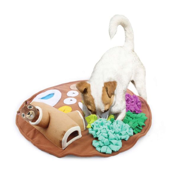 

pet sniff toy combination set dog anti bite puzzle relief prsure slow food training pad