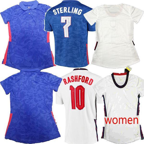 

woman kane rashford sancho grealish soccer jersey 2021 sterling mount abraham dele coady national team football shirts woman kit 20 21, Black