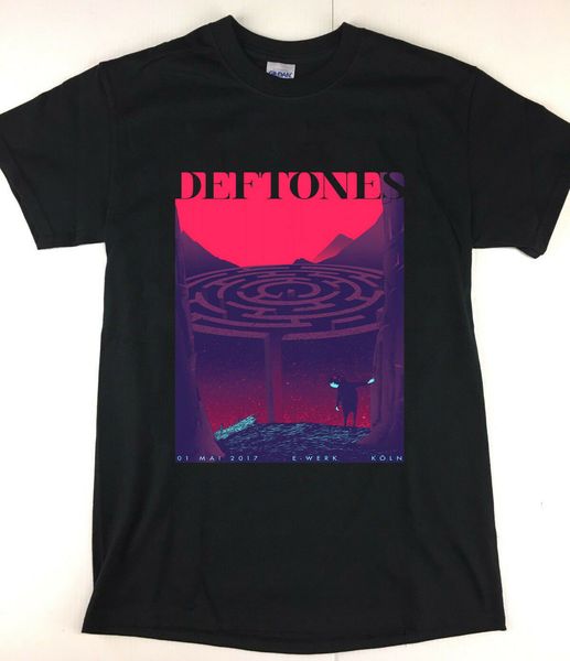 

new deftones e werk koln tour 01 mai, 2020 black men's simple style hoodie designers t shirts sweatshirt