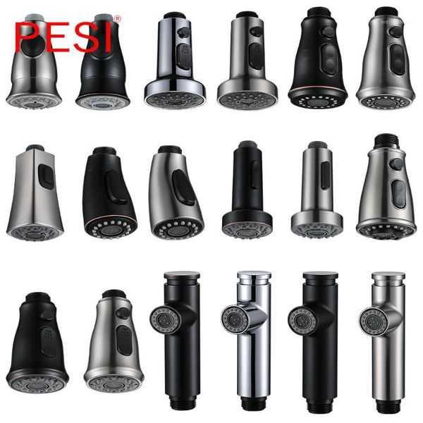 

kitchen faucets bathroom tap faucet mixer pull out spray head outlet sprayer nozzle water saving replacement part.1