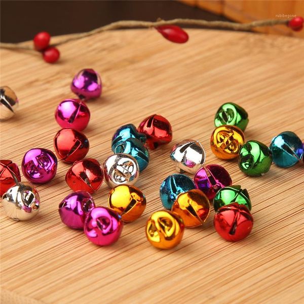 

christmas decorations diy handcraft accessories ornament 10-30mm color cross bell decoration toy pet bell1