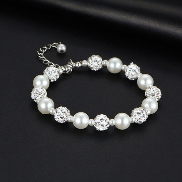 

lccot new xiangbala jewelry selling diamond ball new xiangbala pearl jewelry selling kbivw ball diamond braceletpearl bracelet kb bra, Golden;silver