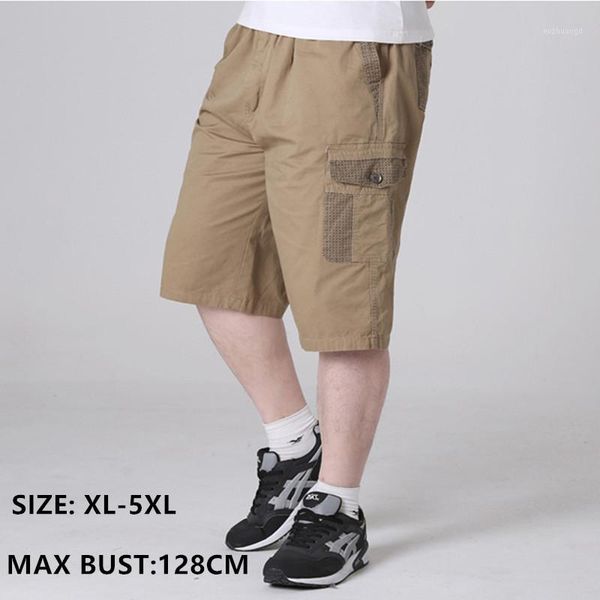 

cargo shorts men modis summer cotton camo short pants man army green black grey plus size 4xl 5xl casual mens hombre trousers1, White;black