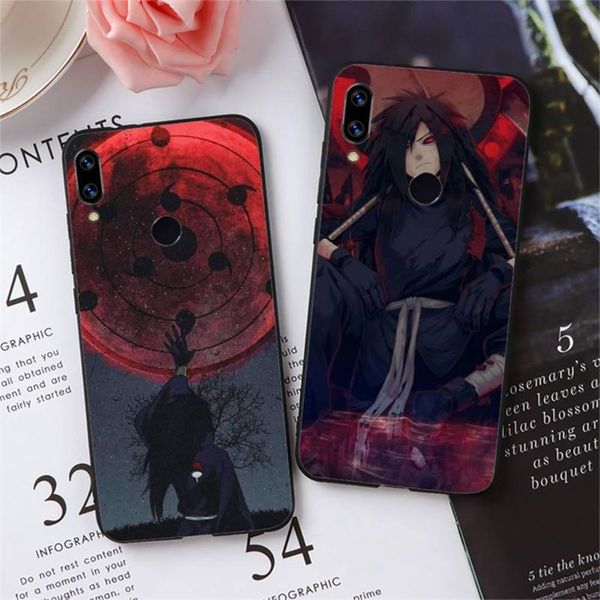 

madara uchiha naruto animated mobile phone cover millet red 7 8 9 8t 9a 9s my not 10 lite pro