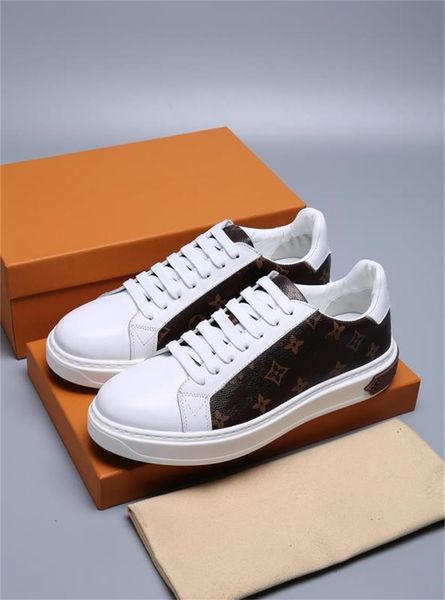 

2020 new designer shoes sneakers sneakers ladies shoes ladies black and white patchwork leather brand design graphic sports1