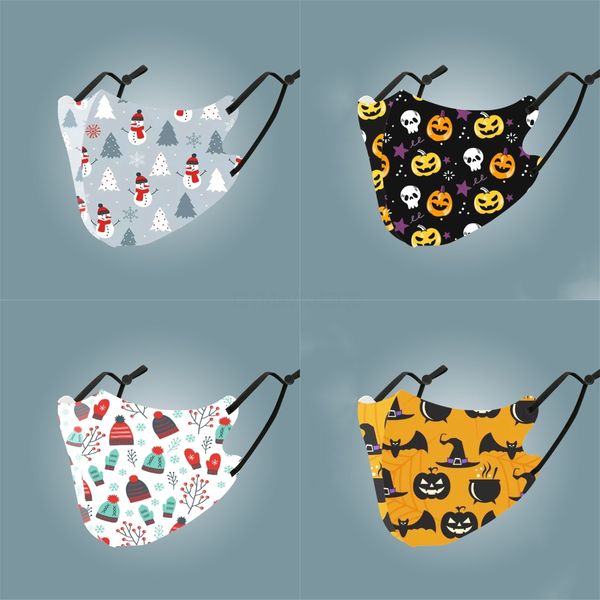 

face masks supplies dustproof print prective mask universal for men and women cycling mask#206, Black