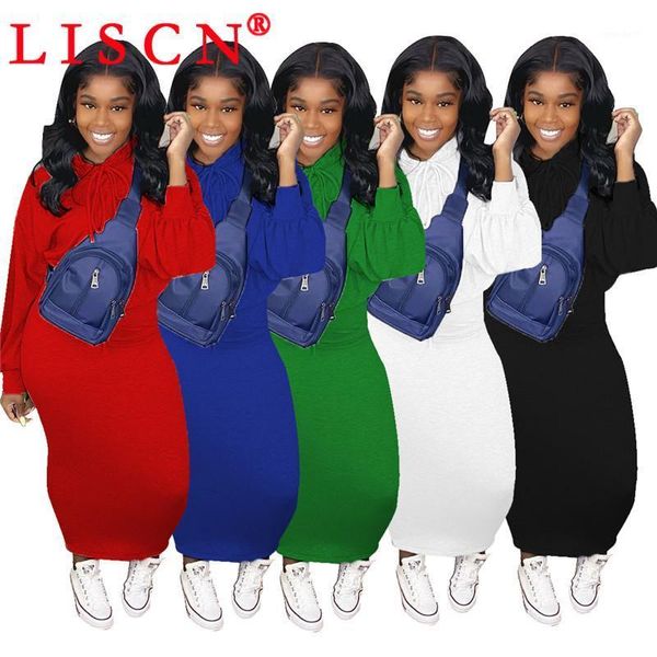 

women's tracksuits two piece set women winter one dress long sleeve clothing matching sets for selling klw55271, Gray