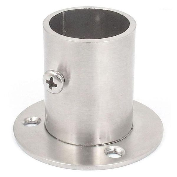 

closet wardrobe 25mm dia tube clothes rod support bracket1