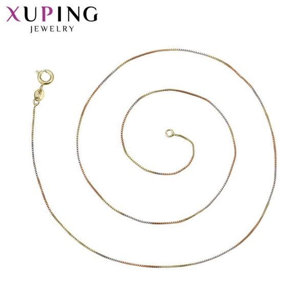 

chains xuping fashion necklace style long for women hain jewelry gifts thanksgiving 42421, Silver