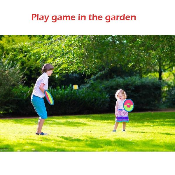 

kids ball toys toss catch paddle game set with disc paddles game set for party outdoor garden yard swimming pool beach wmtjcm xhlove