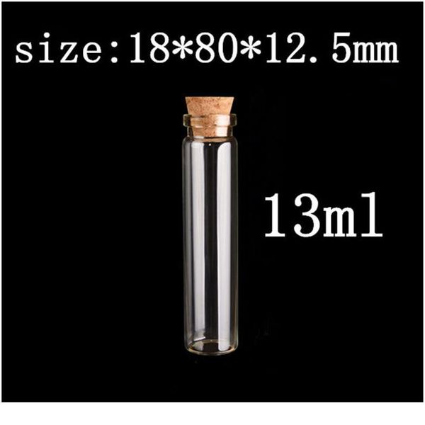 

mini empty glass bottles with wood lid 18x80mm 1l small glass jars glass vial 100pcs/lot jllvpd