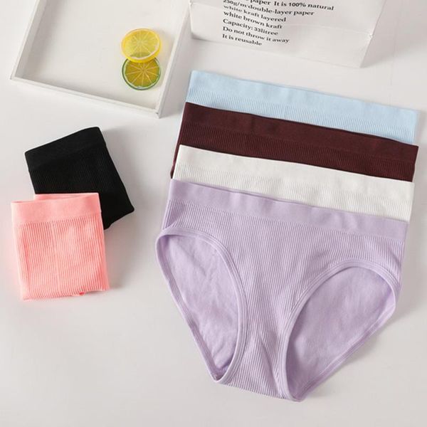 

women's panties for woman seamless underwear underpants girls soft lingerie cotton briefs comfort ladies panty -l, Black;pink