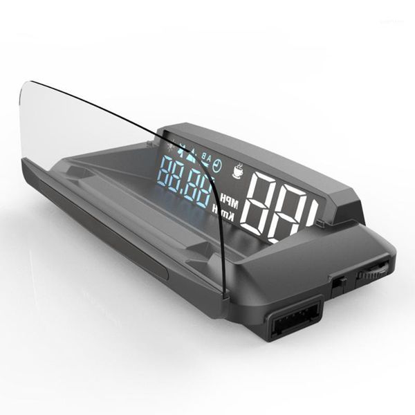 

usb car gps digital head-up display hud projector speedometer overspeed warning1