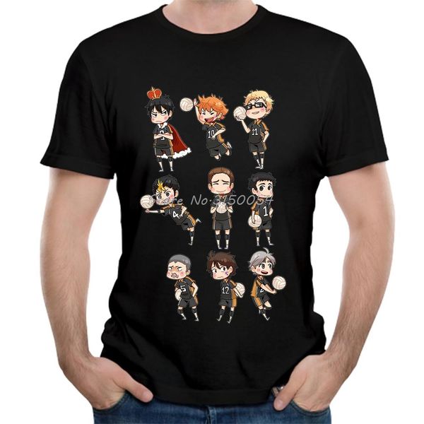 

sport fuuny cartoon t shirt nishinoya yuu haikyuu t-shirt awesome men classic anime cartoon tshirt anime tees harajuku
