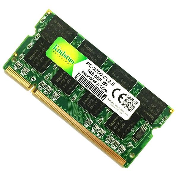 

rams kinlstuo ddr1 1gb 333mhz memory for lapcomputer