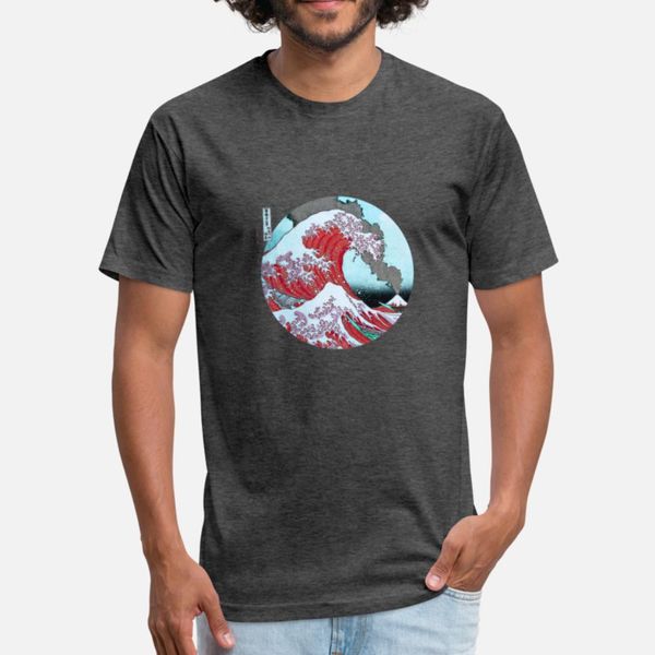 

большая волна off канагава фудзи извержение t shirt высокое качество vintage plus размер tracksuit толстовка толстовка