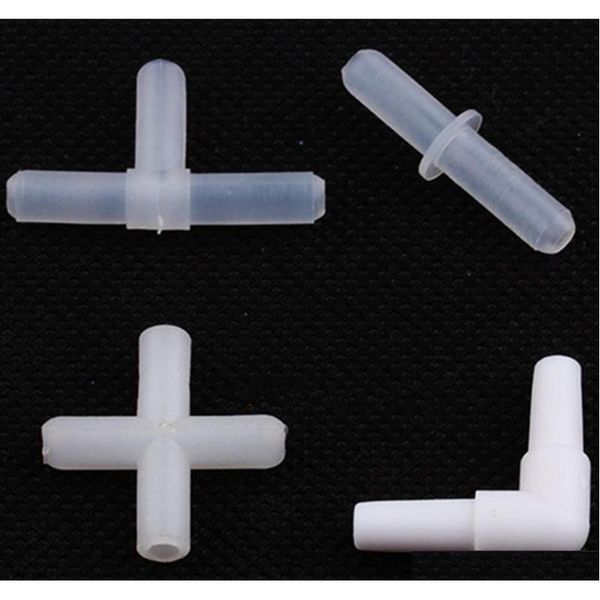 

100pcs /lot 1 2 3 4 way plastic aquarium air valve airline tubing connectors fish tank air pump accessories h3imj