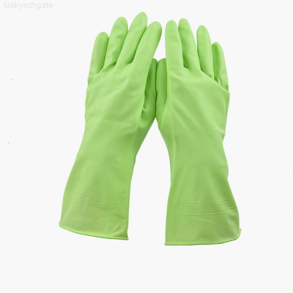 

dish household waterproof china cleaning hand eusable colored washing rubber gloves for kitchen