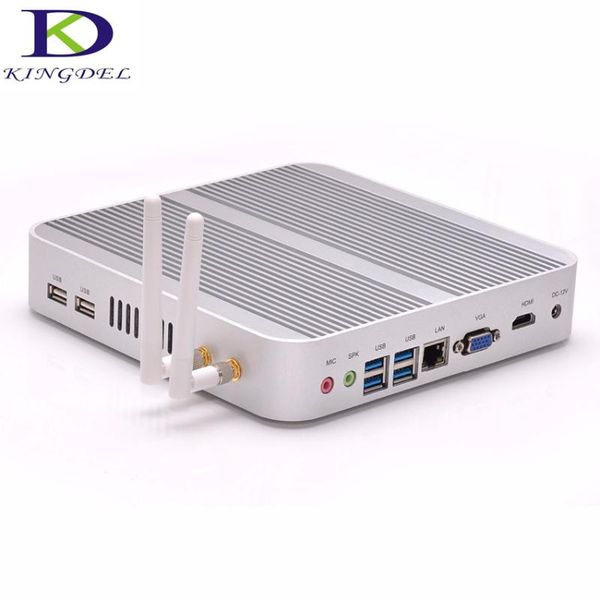 

fanless 8gb ram i3 mini pc 3 years warranty nuc computer intel core i3 5005u htpc tv box hdmi+vga dual hd display