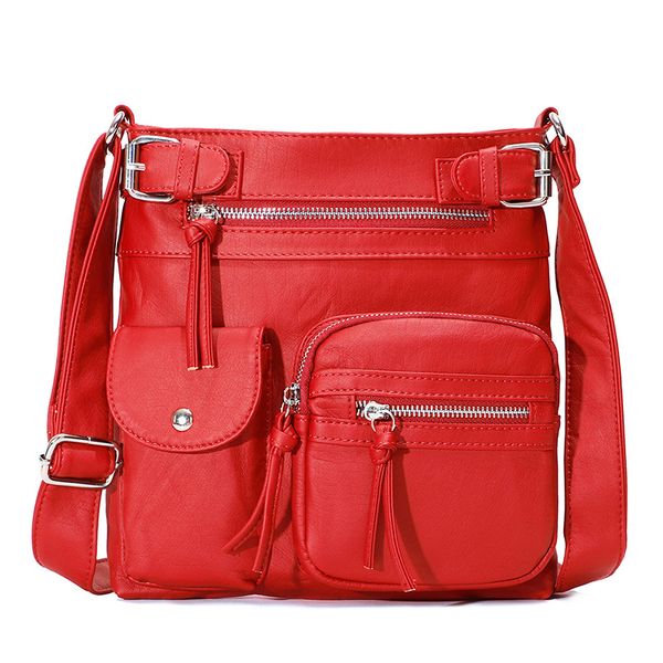 

cross-border new multi-functional women's shoulder bag fashion small bag slanting across the european and american fashion small square