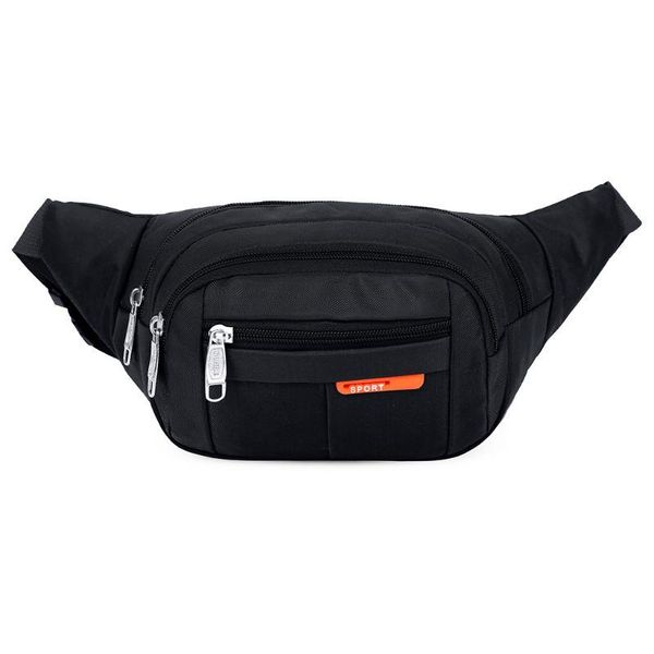 

men women sports outdoor fanny pack nylon waterproof waist bag bum bag