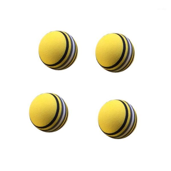 

golf balls -50pcs/bag eva foam product yellow sponge indoor practice ball1