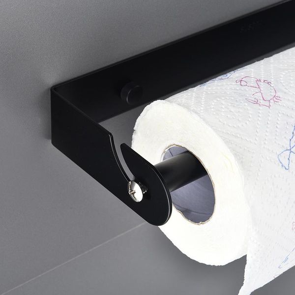 

non-perforated fresh-keeping film rack kitchen shelf napkin roll paper rack drawer wall hanging paper receives