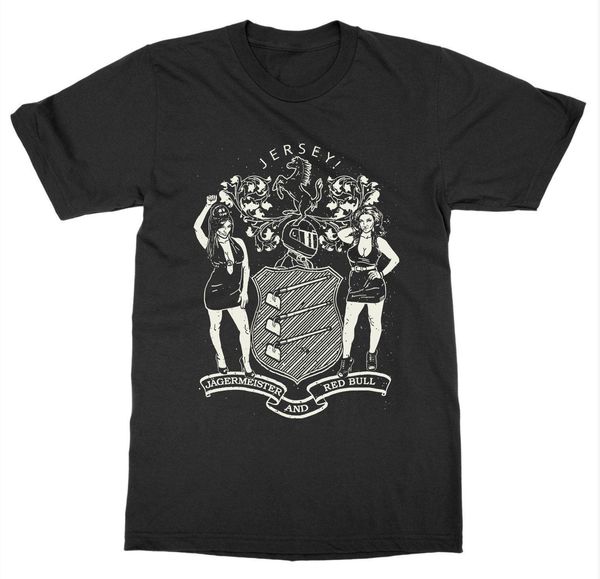 

sport new 2019 summer casual printing new jersey 'jagerbomb' usa united states of america patriot capital tee shirt
