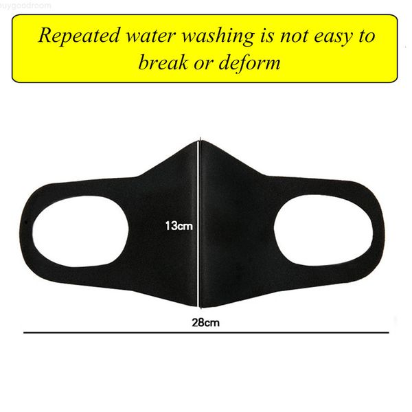 

individual pack designer face mask & kids protective dustproof kpop reusable washable comfortable cloth black mascherine wholesale
