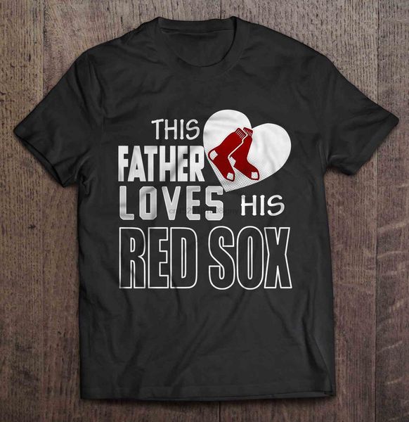

men this father loves his red sox hoodie designers t shirts sweatshirt