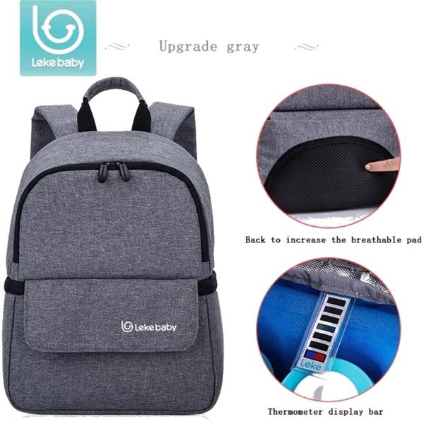 

lekebaby breast milk infant baby bottle insulation thermal bag thermo bag backpack for baby bottles storage