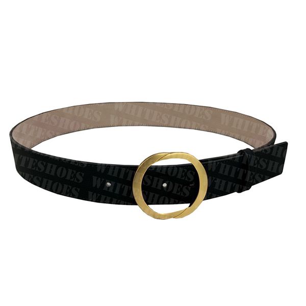 

formal occasion business belts hollow letter buckle belt solid color high grade waistband mens annivesary gift with box, Black;brown