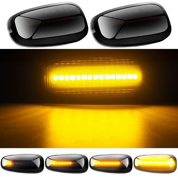 

2x 12v 5w t10 interface led side light assembly for zafira a 1999 astra g 1998 led side fender lamp light dynamic flowing1