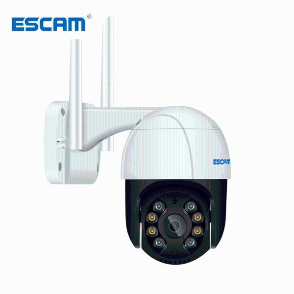 

escam qf218 1080p pan/tilt ai humanoid detection cloud storage waterproof wifi ip camera with two way audio surveillance cameras