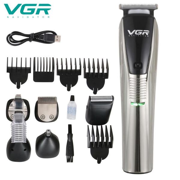 

vgr 11 in 1 multifunction hair clipper professional hair trimmer electric beard trimmer cutting machine trimer cutter 5