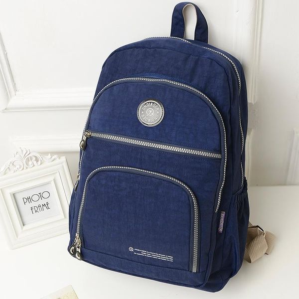 

baigou backpack exceed light waterproof nylon student both shoulders package