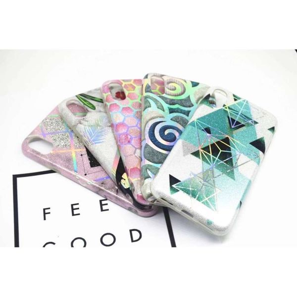 

electroplated and y covered flashed powder marble phone is suitable for mobile phone. other tpu case